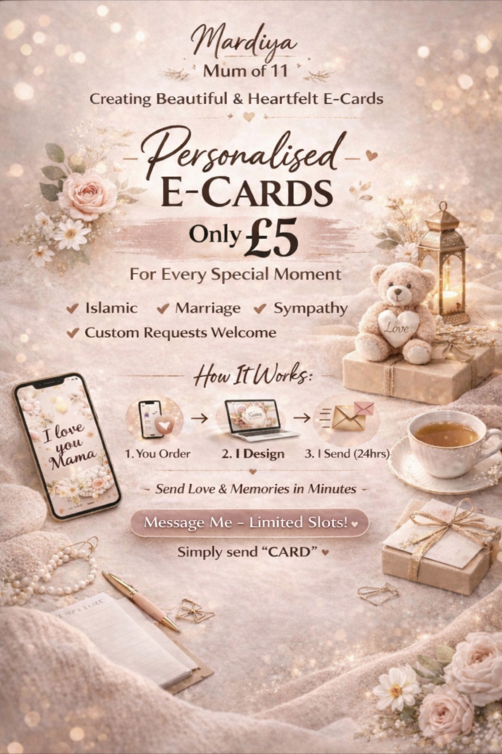 A father and daughter sitting together, symbolising love and remembrance.