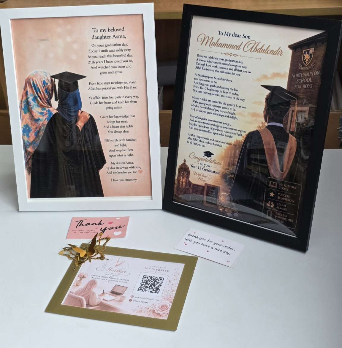 Graduation Poem for Our Beloved Child example.